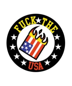 Fuck the USA Button