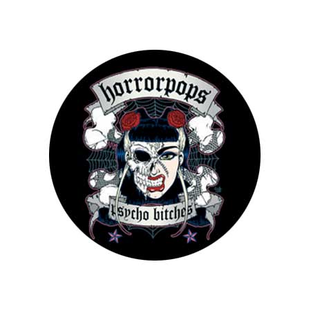 Horrorpops - Psycho Bitches Button