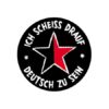 Ich scheiß drauf deutsch zu sein-Stern Button