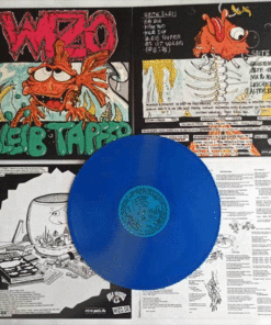 Alternative view of WIZO - Bleib tapfer LP (blaues Vinyl)