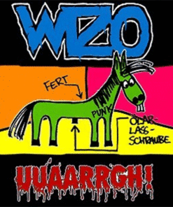 WIZO - Uuaarrgh! Doppel-LP (blau)