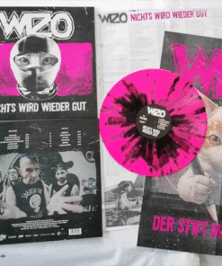 Alternative view of WIZO -Nichts wird wieder gut LP (pink splatter Vinyl)