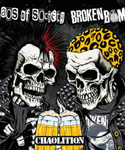 Chaos Of Society / Broken Bomb - Chaolition Split-10inch (coloured Vinyl)