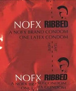 NOFX - Ribbed LP A NOFX brand new condon - one latex condom