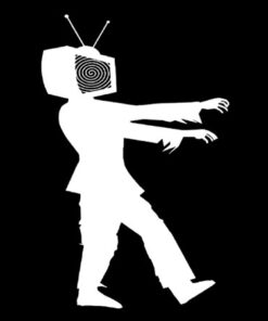 TV Zombie Aufnäher