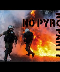No Pyro No Party Sticker
