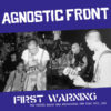 Agnostic Front - First warning (coloured Vinyl) LP