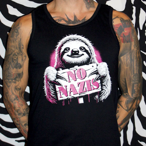 No Nazis Faultier Tank-Top