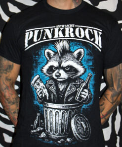 Punkrock Racoon T-Shirt