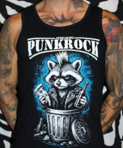 Punkrock Racoon Tank-Top