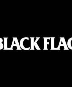 Black Flag - einreihiges Logo Aufnäher